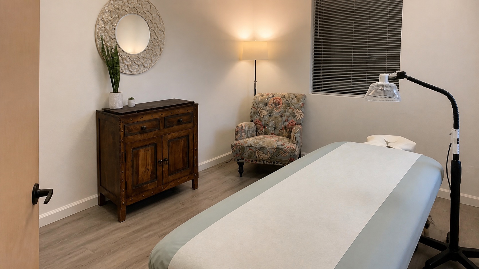 Comfortable Treatment Rooms at Rejuvenate Acupuncture Center